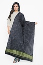 Handwoven Gaji Silk Bandhani Dupatta