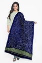 Handwoven Gaji Silk Bandhani Dupatta
