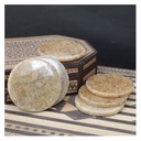 Handmade Agate Stone Tea Coaster ( Set of 6 )