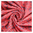 Maroon Shaded Handwoven Ajrakh Mashru Cloth Material/Fabric