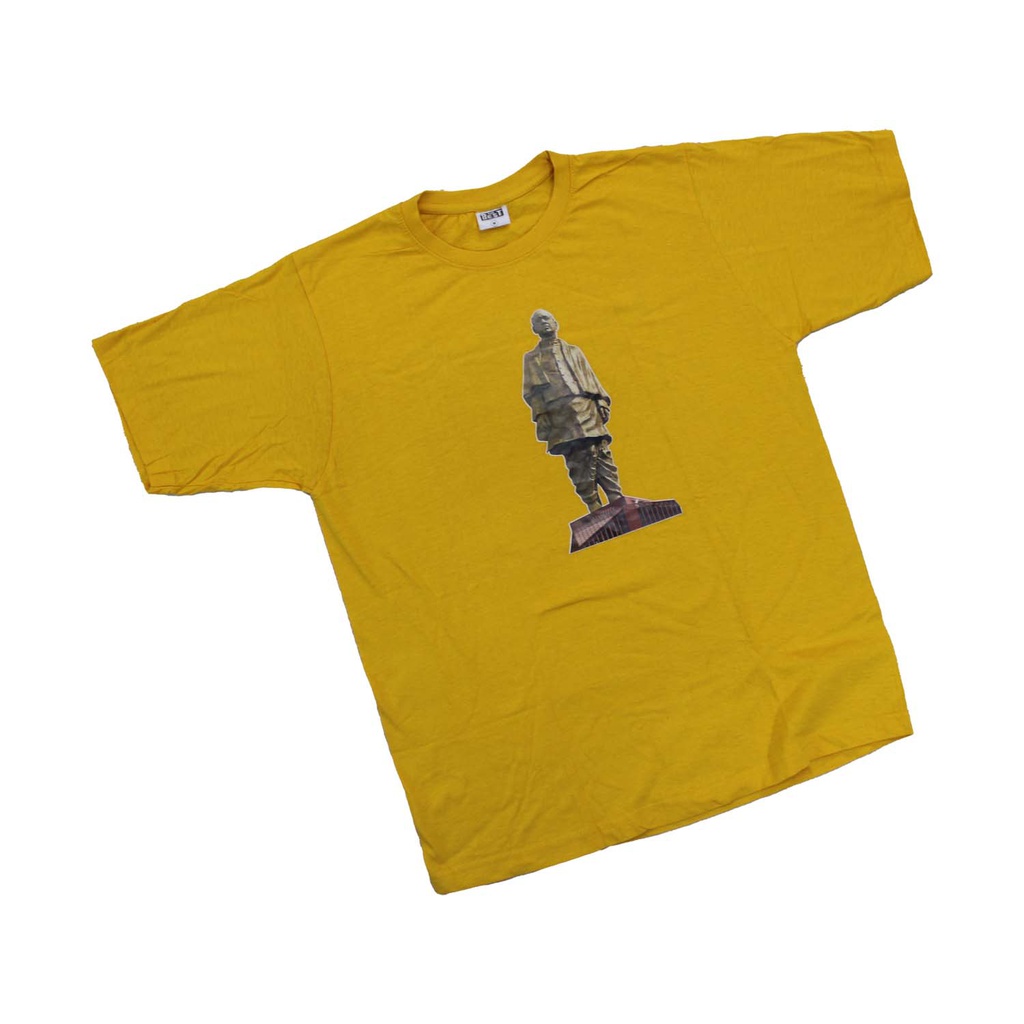 Statue of Unity Cotton Half Sleeves T-Shirt
