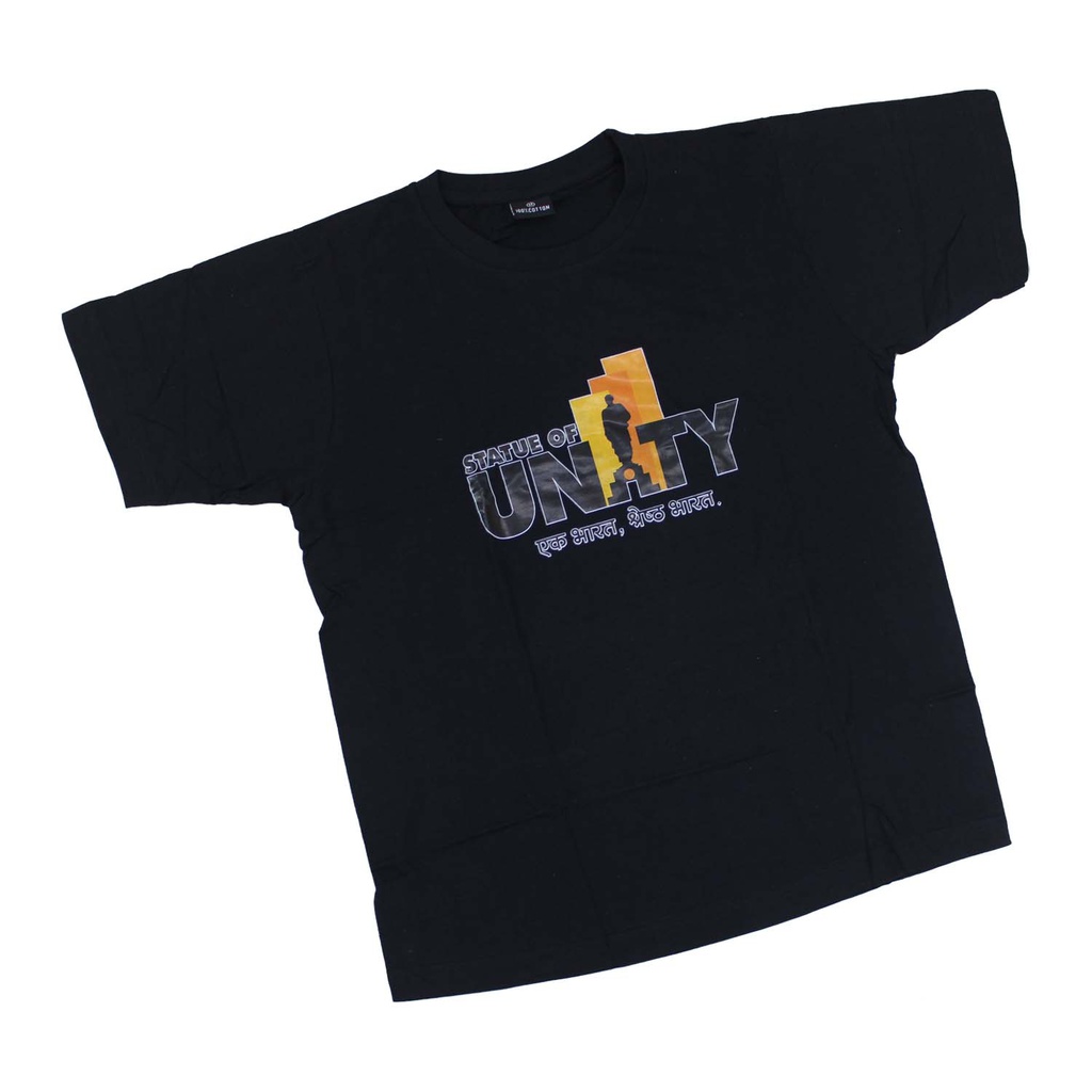 Statue of Unity Cotton Half Sleeves T-Shirt