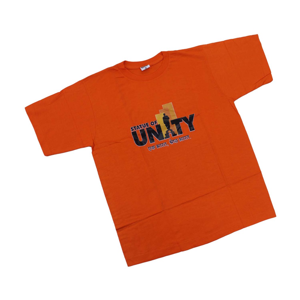 Statue of Unity Cotton Half Sleeves T-Shirt