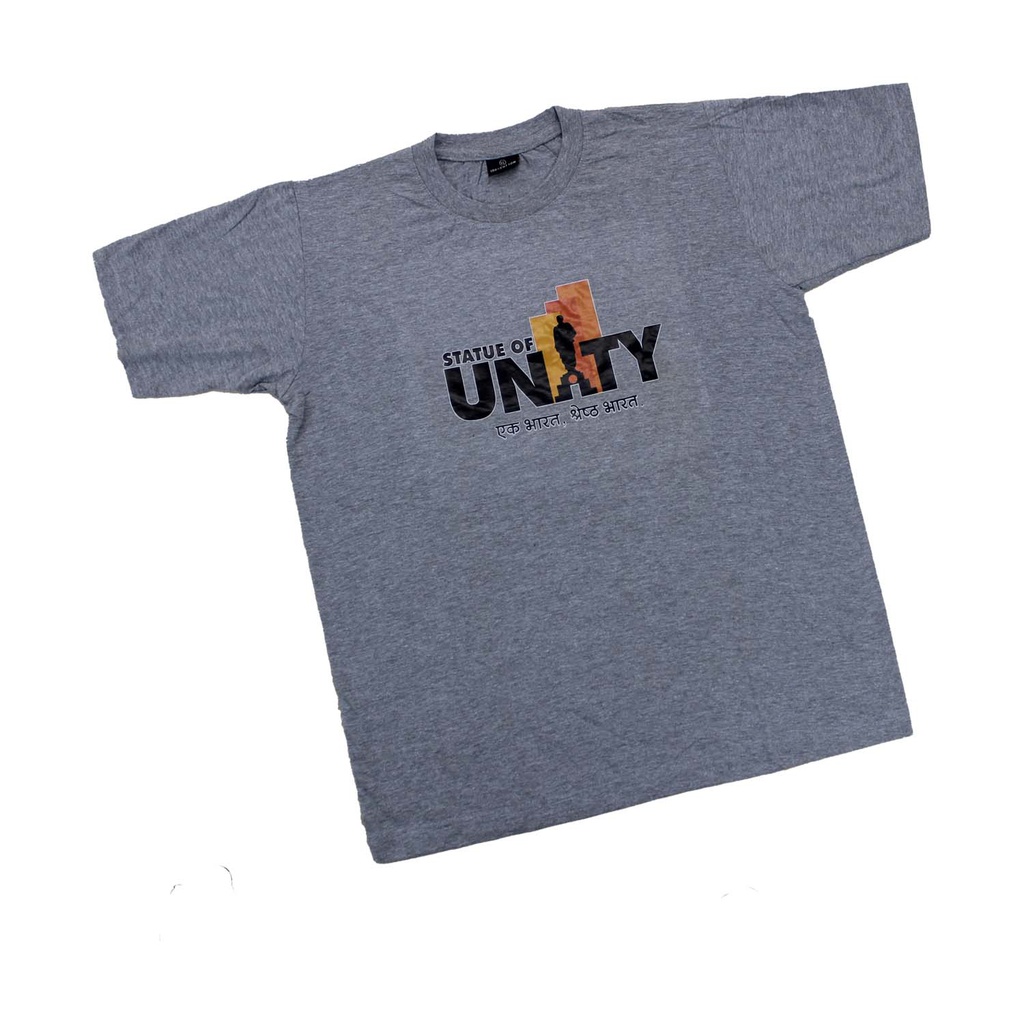 Statue of Unity Cotton Half Sleeves T-Shirt