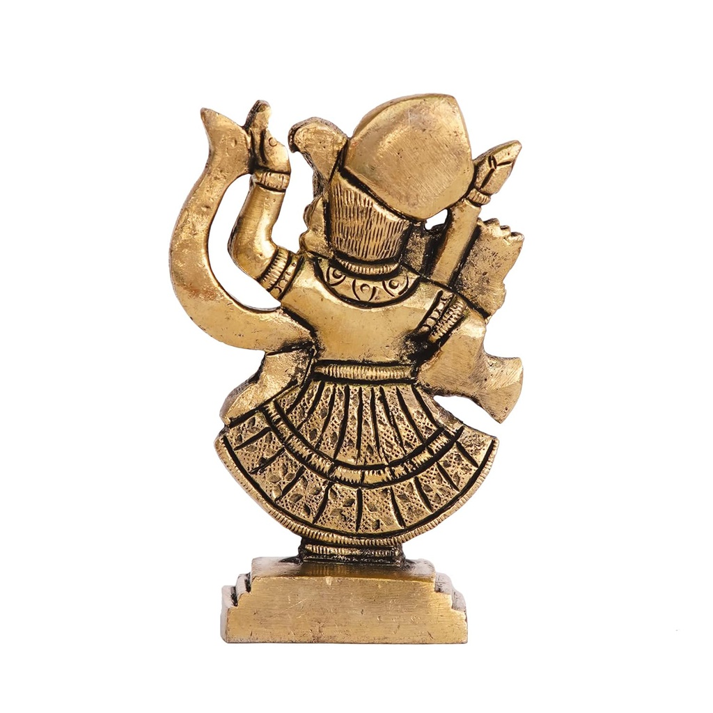 Handcrafted Brass Loard Shreenathji Collectible/ Idol