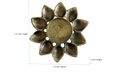Handcrafted Brass Diya Stand