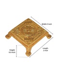 Handcrafted Brass Pooja Chowki/Bajot