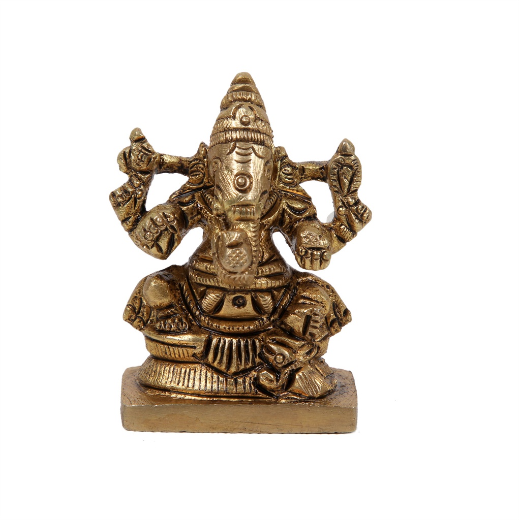 Handcrafted Brass Ganesha