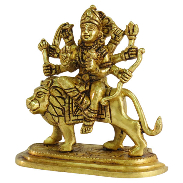 Handcrafted Brass Ambe Maa