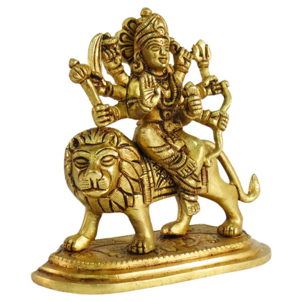 Handcrafted Brass Ambe Maa