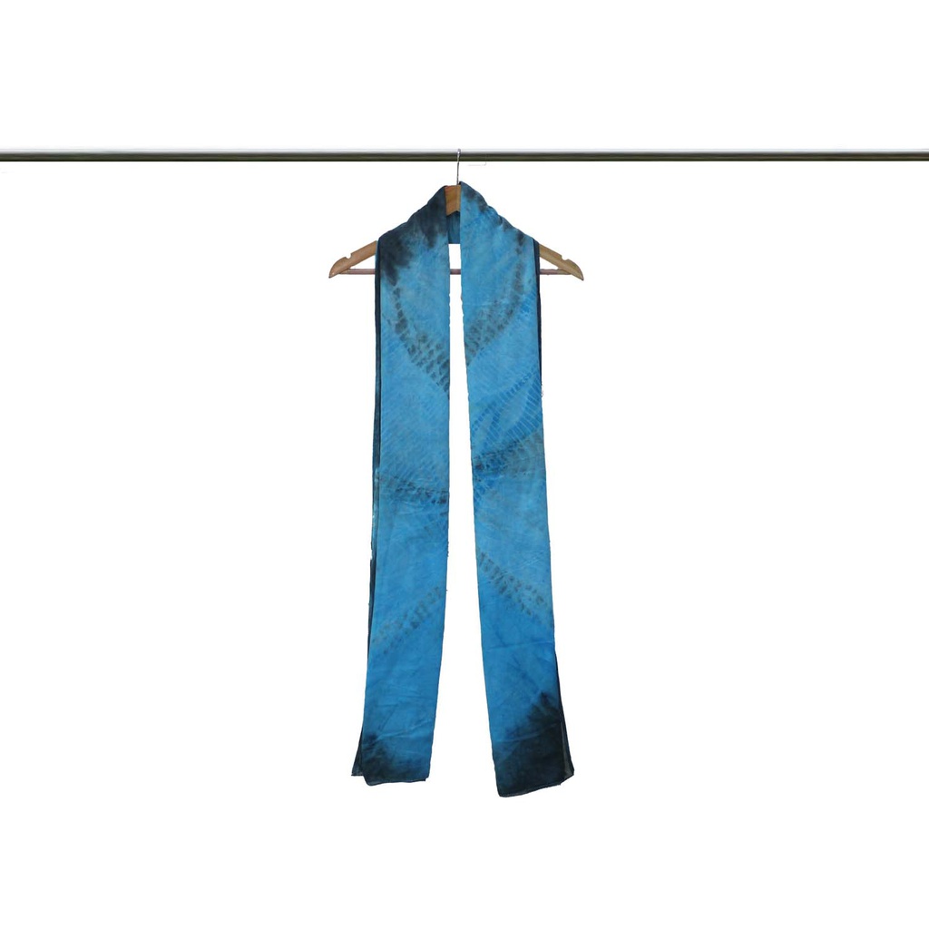 Handwoven Cotton Tie and Dye Shibori Dupatta