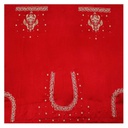 Hand Embroidered Unstitched Blouse Material