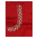 Hand Embroidered Unstitched Blouse Material