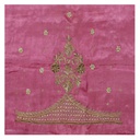 Hand Embroidered Unstitched Blouse Material