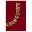 Hand Embroidered Unstitched Blouse Material
