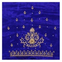 Hand Embroidered Mashru Unstitched Blouse Piece