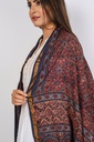 Handmade Natural Dyed Ajrakh Printed Cotton Stole