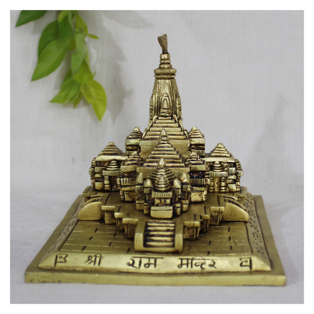 Handcrafted Brass Ram Mandir