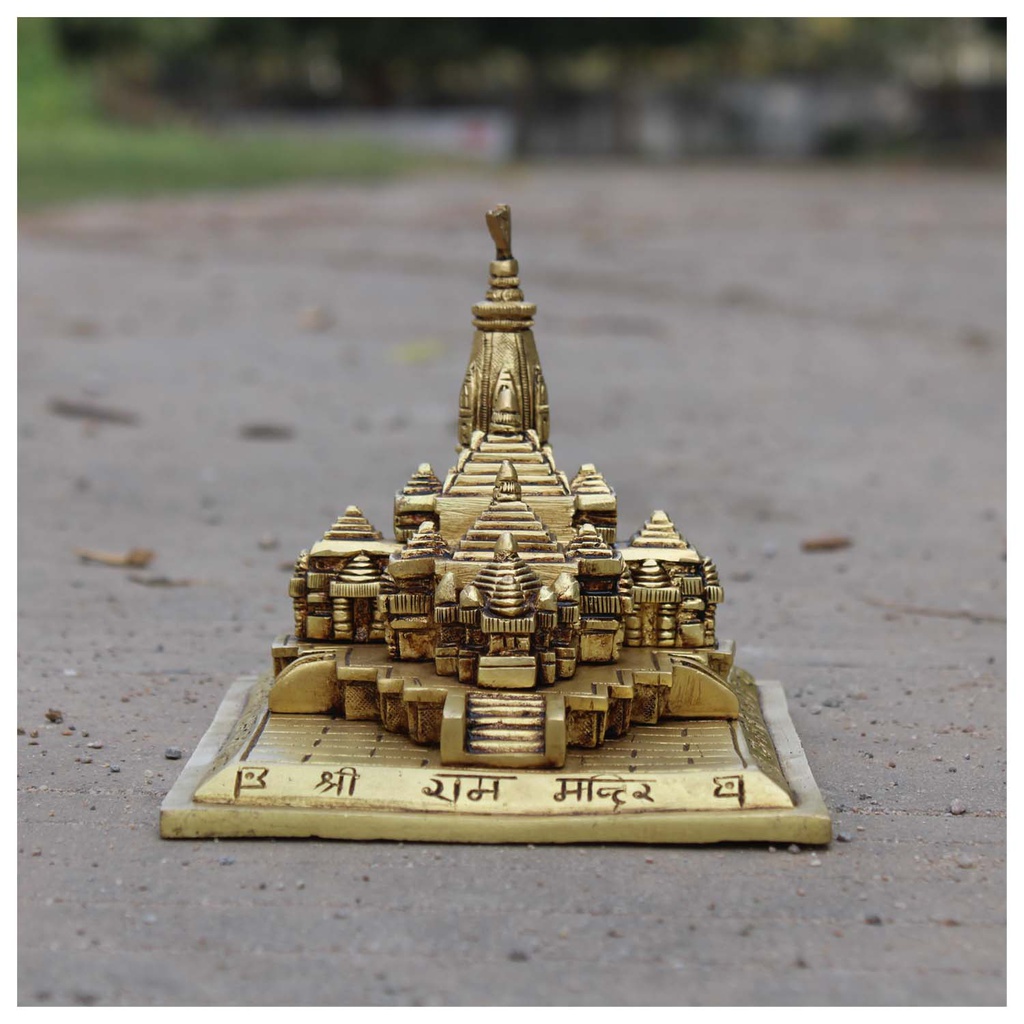 Handcrafted Brass Ram Mandir