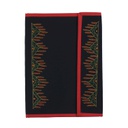 Hand Embroidery Flap File Folder