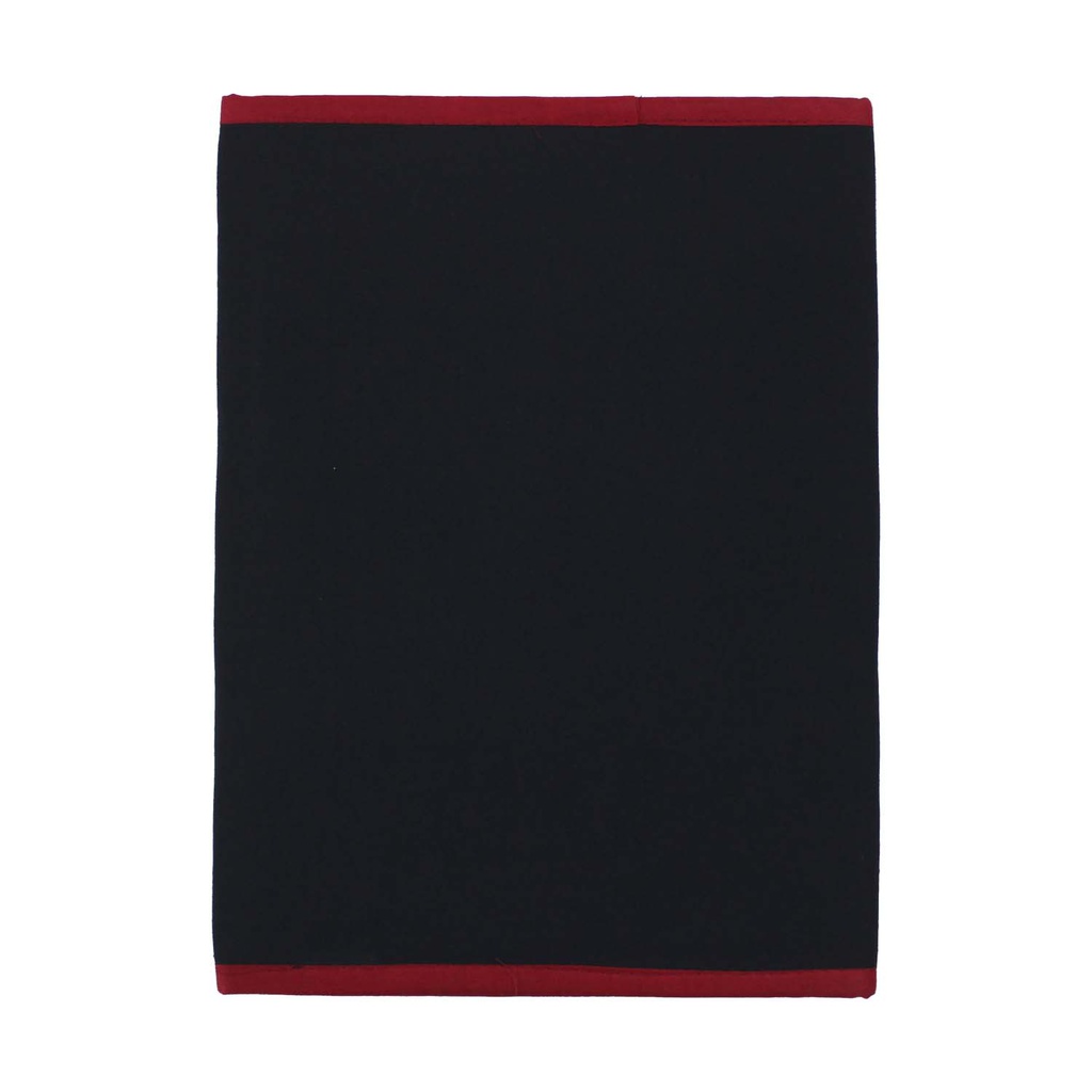 Hand Embroidery Flap File Folder
