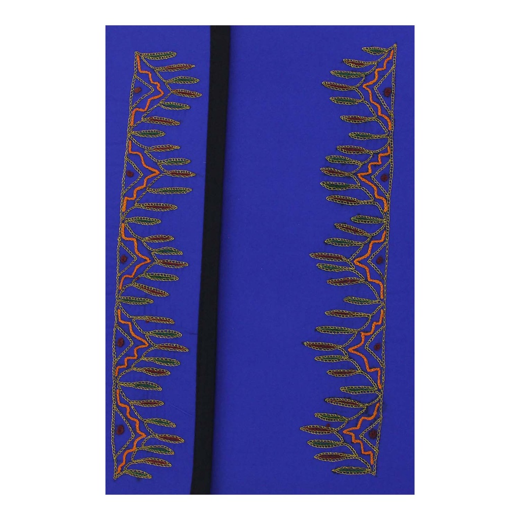 Hand Embroidery Flap File Folder