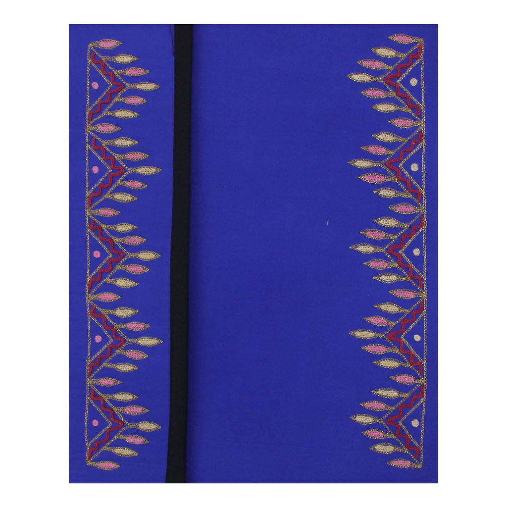 Hand Embroidery Flap File Folder