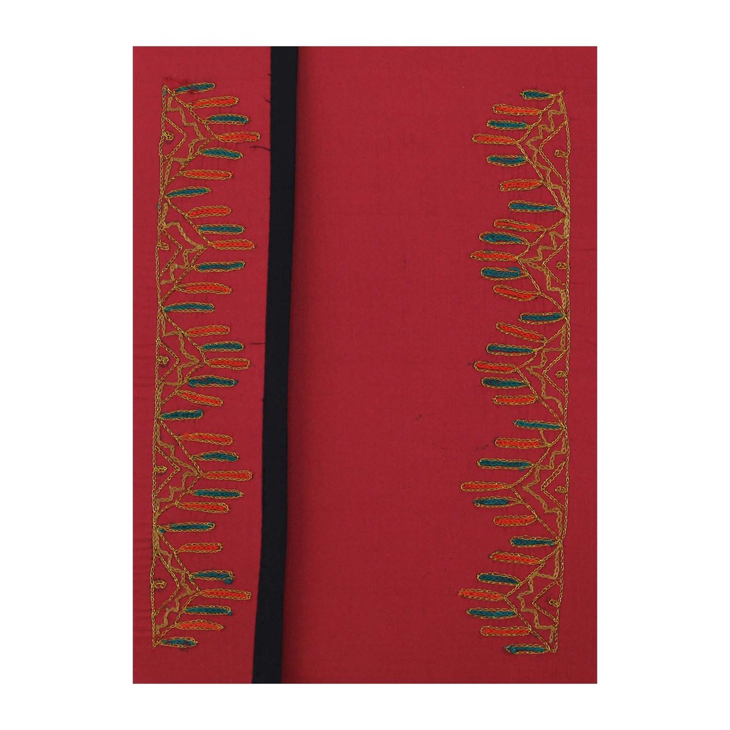 Hand Embroidery Flap File Folder