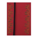 Hand Embroidery Flap File Folder