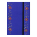 Hand Embroidery Flap File Folder