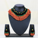 Handmade Beaded Choker Necklace Set