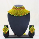 Handmade Beaded Choker Necklace Set