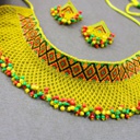 Handmade Beaded Choker Necklace Set