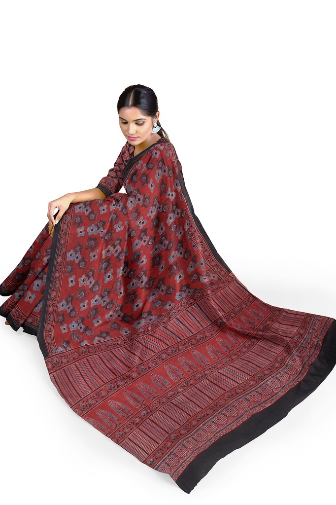 Cotton Hand Weaving Saree
