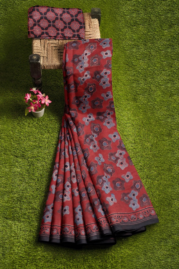 Cotton Hand Weaving Saree