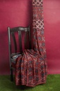 Cotton Ajrakh Hand Block Print Saree