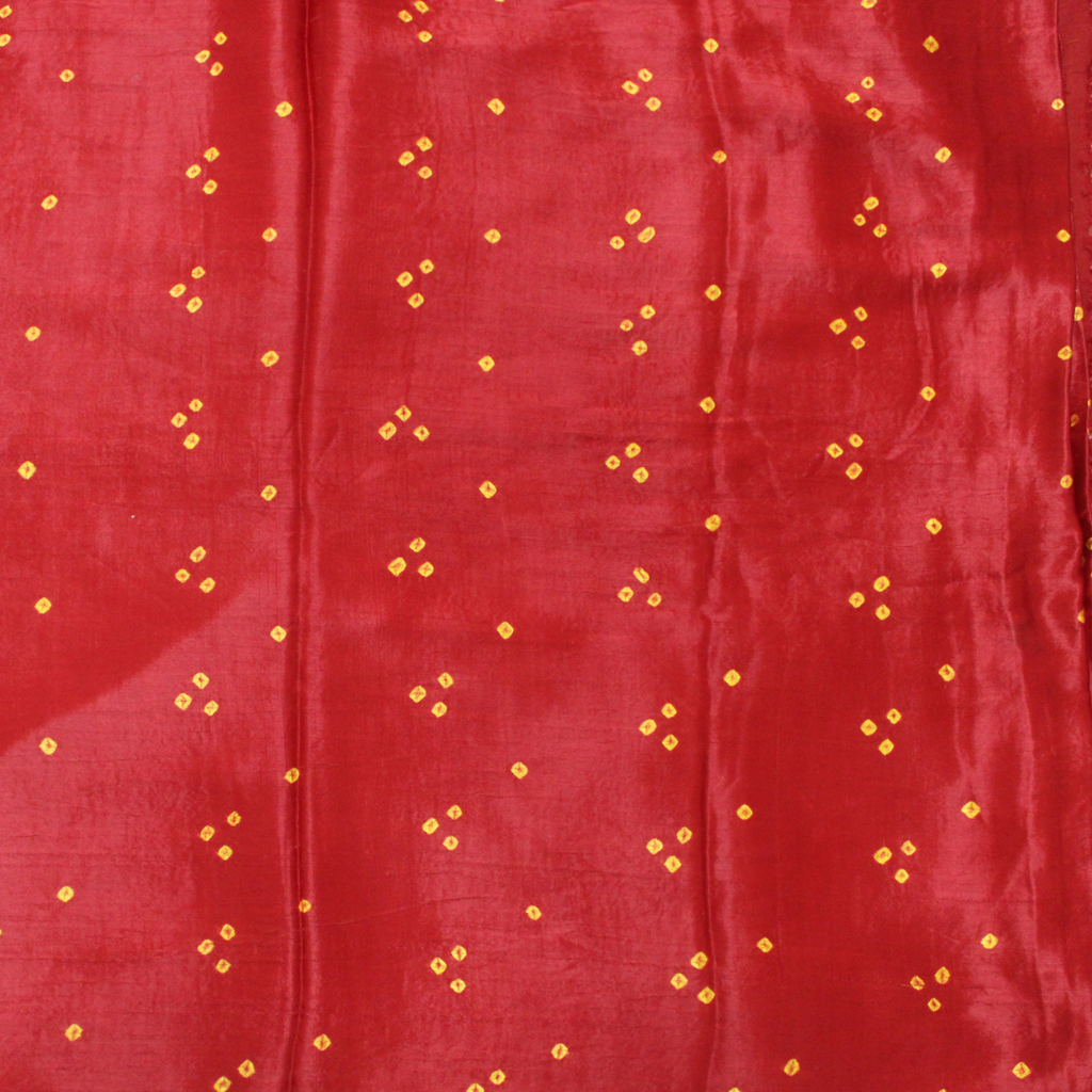 Bandhani Mashru Cloth Material/Fabric