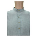 Cotton Half Sleeve Solid Kurta/Modi Kurta
