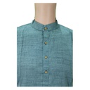 Cotton Half Sleeve Solid Kurta/Modi Kurta