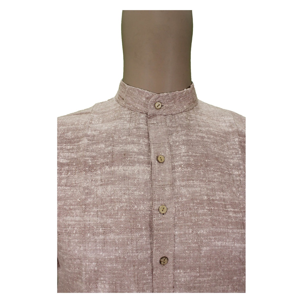 Cotton Half Sleeve Solid Kurta/Modi Kurta