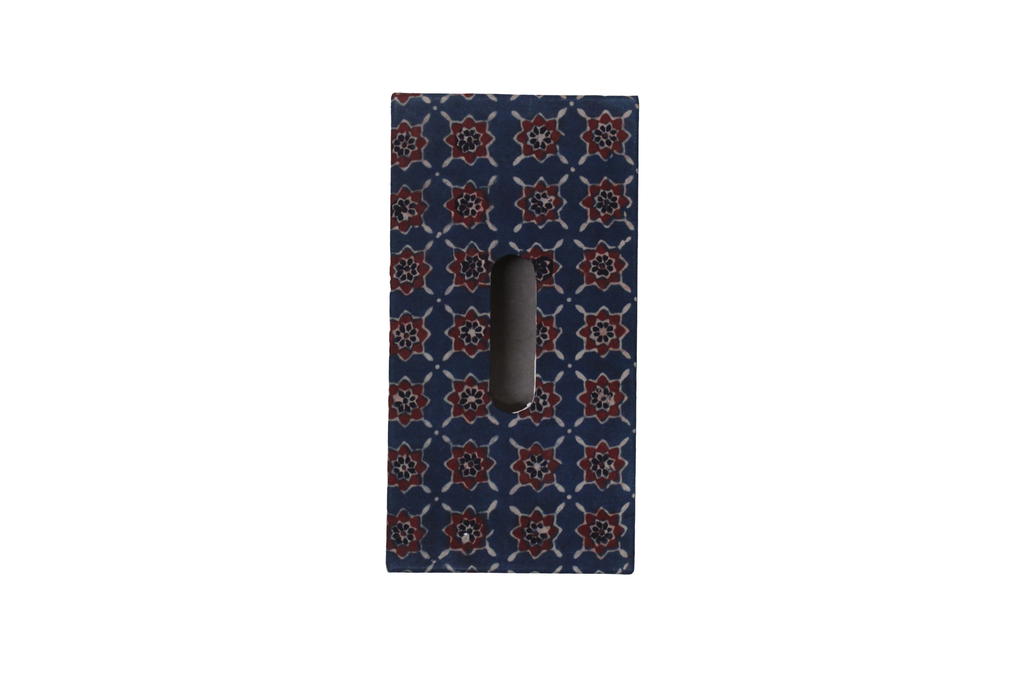 Handmade Block Print Tissue Holder
