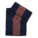 Handmade Tagai Embroidered Ajrakh Mashru Silk Table Placemats (Set of 6)