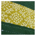 Handmade Tagai Embroidered Ajrakh Mashru Silk Table Placemats (Set of 6)