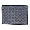 Handmade Tagai Embroidered Ajrakh Mashru Silk Table Placemats (Set of 6)