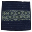 Handmade Tagai Embroidered Ajrakh Mashru Silk Table Placemats (Set of 6)