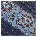 Handmade Tagai Embroidered Ajrakh Mashru Silk Table Placemats (Set of 6)