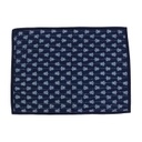 Handmade Tagai Embroidered Ajrakh Mashru Silk Table Placemats (Set of 6)