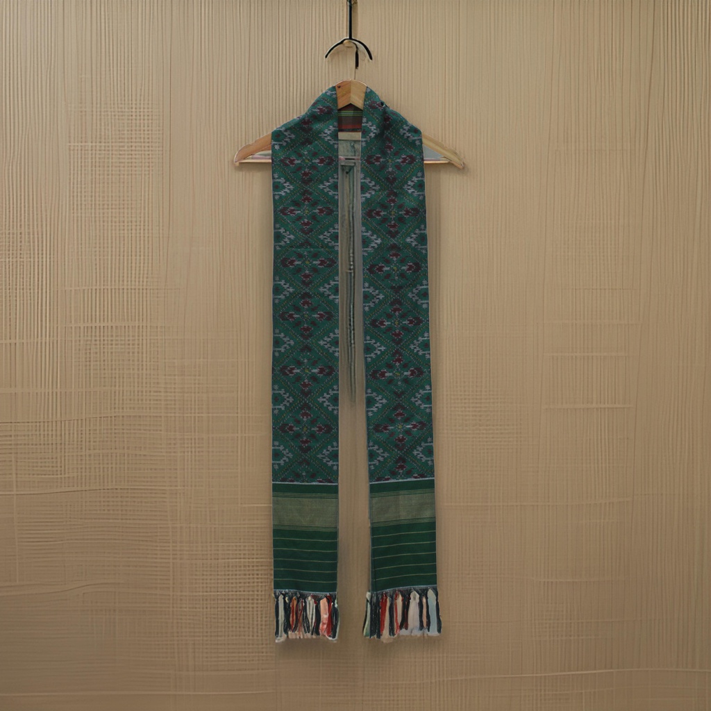 Handloom Single Ikat Patola Silk Stole