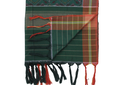Burgundy Shaded Handloom Single Ikat Patola Silk Stole