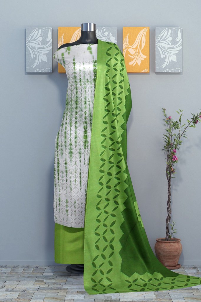 Hand Block Print Cotton Dress Material / Salwar Suit